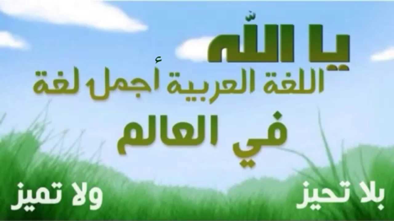 أهمية اللغة العربية الفصحى