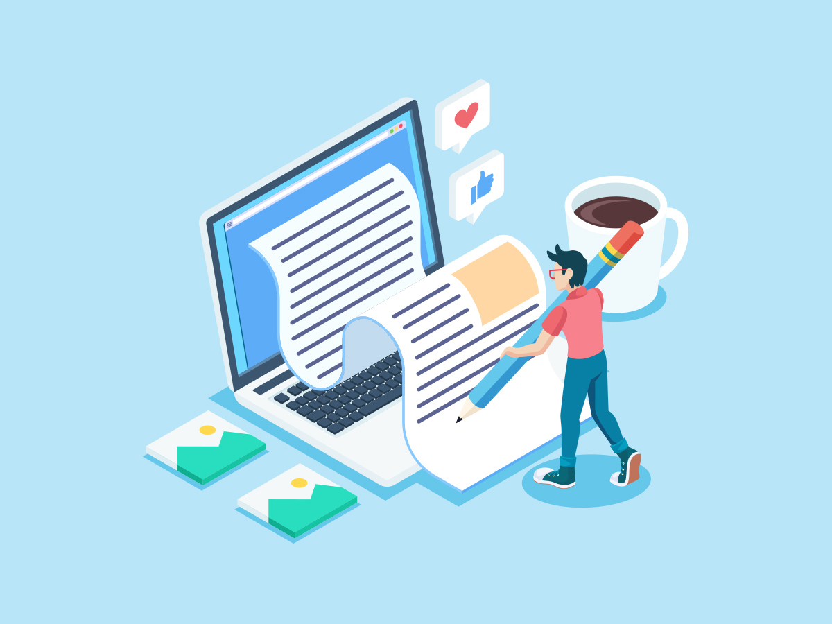 طريقة كتابة محتوى المقالات