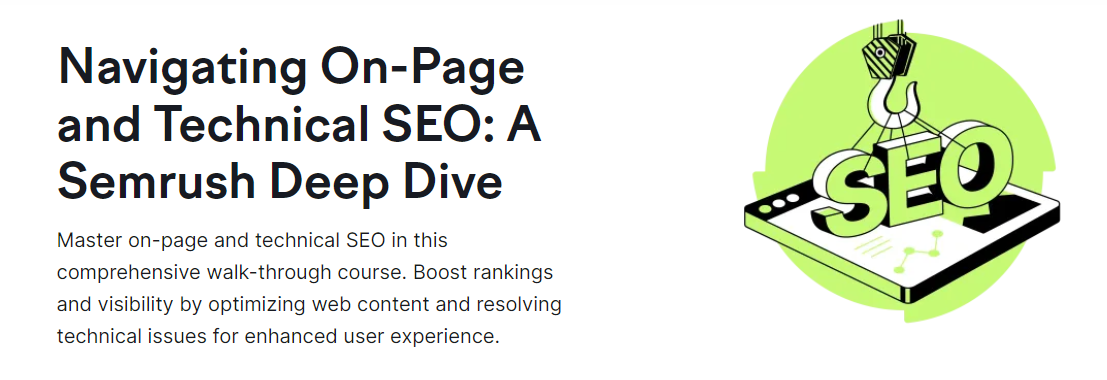 Navigating On Page and Technical SEO A Semrush Deep Dive