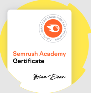 Semrush SEO Certifications