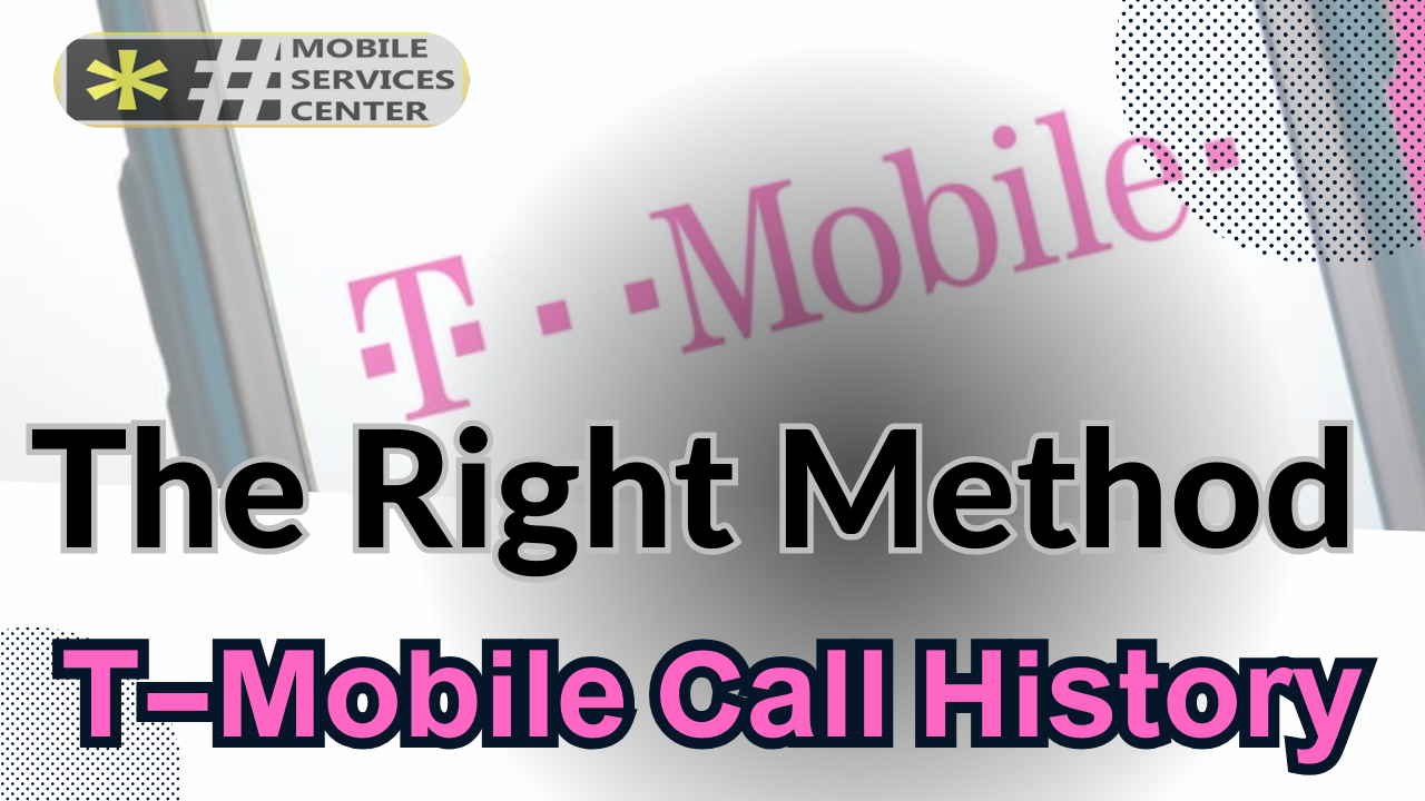 t mobile call history not showing