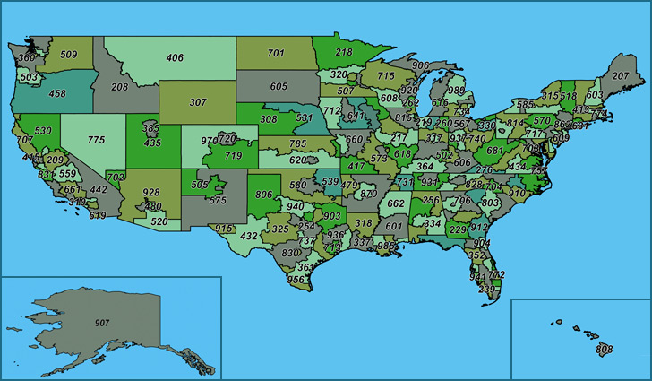 218 Area Code
