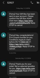 52927 text message t mobile