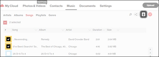 How do i Download All pictures from Verizon Cloud to my computer