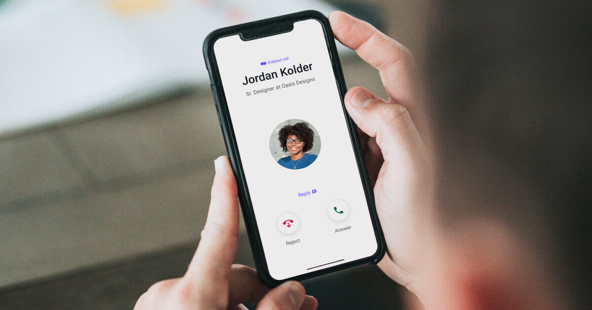 On Call phone service