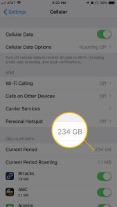 t mobile check data usage number