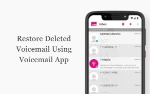 T-Mobile Deleted Voicemail