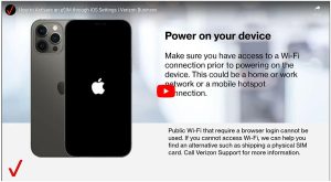 Verizon Wireless Business Support phone number