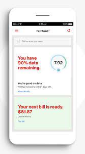 check data usage verizon iphone