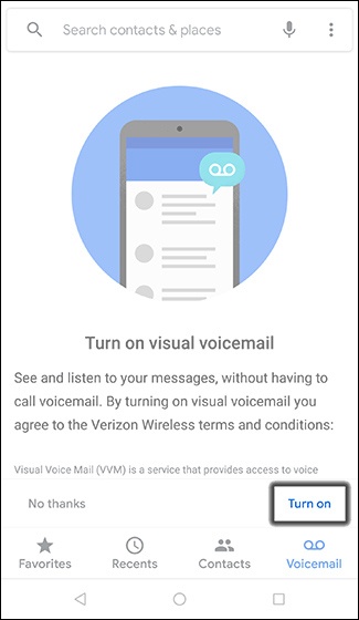 how do i set up voicemail on my verizon phone