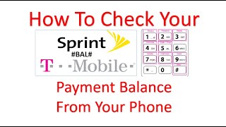 code to check my t mobile balance