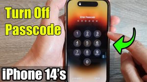 IPhone Code to turn off