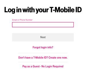 pay tmobile bill