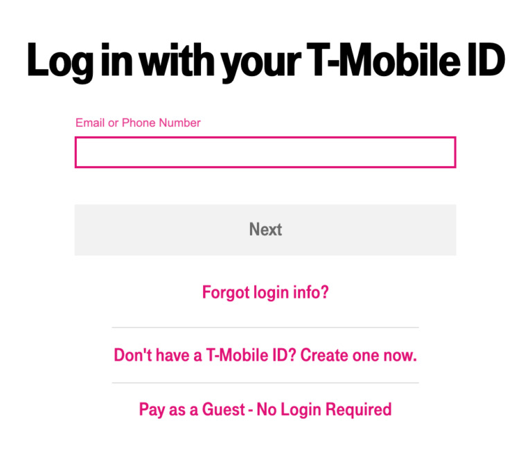 pay tmobile bill