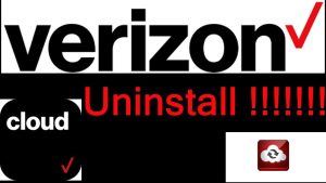 remove verizon cloud