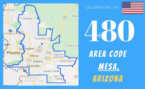 where is area code 480