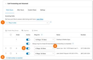 call forwarding at&t