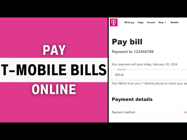t mobile bill balance phone number