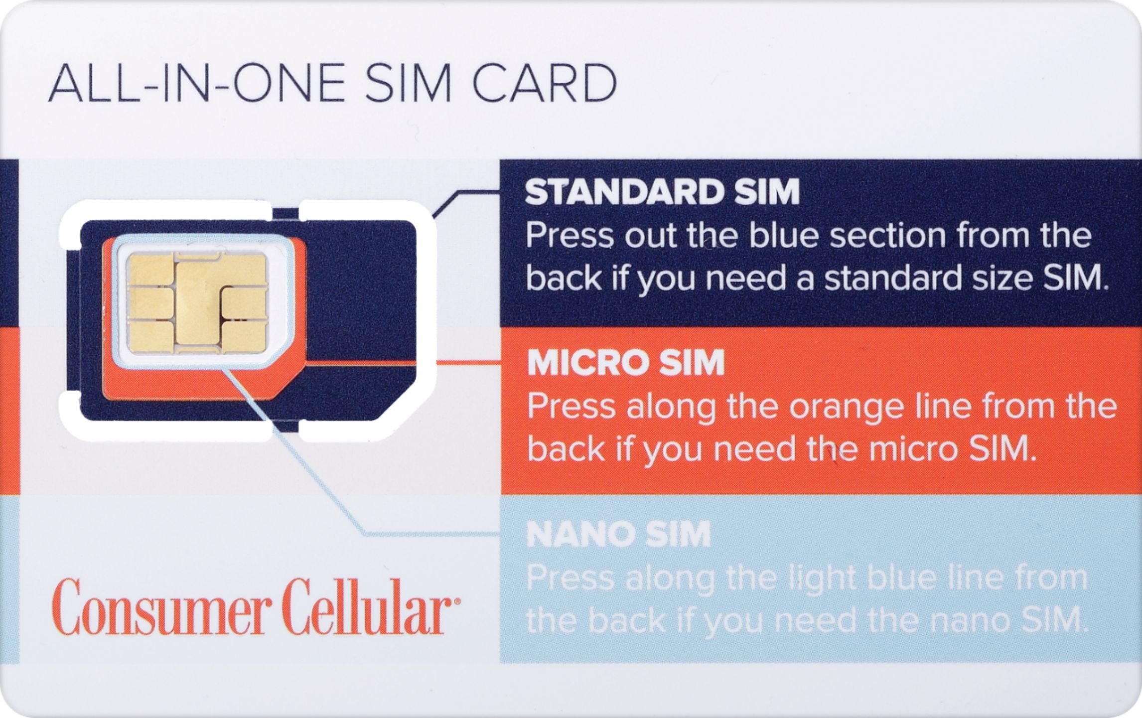consumer cellular no activation code on box
