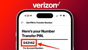 find verizon pin