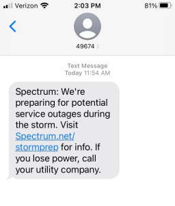 how to view text messages on spectrum