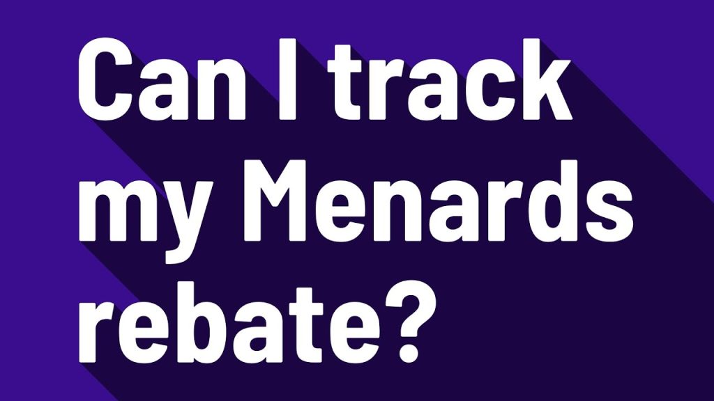Conquering Confusion Mastering Menards Rebates with Tracking and