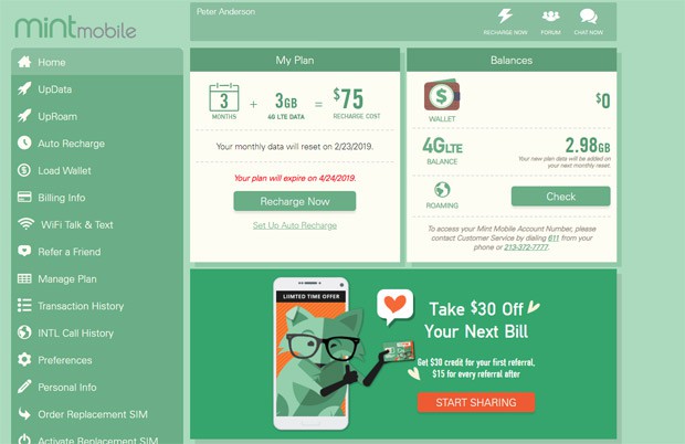 how to turn off call forwarding on mint mobile