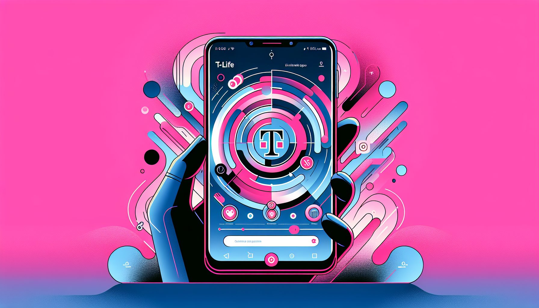 t life app