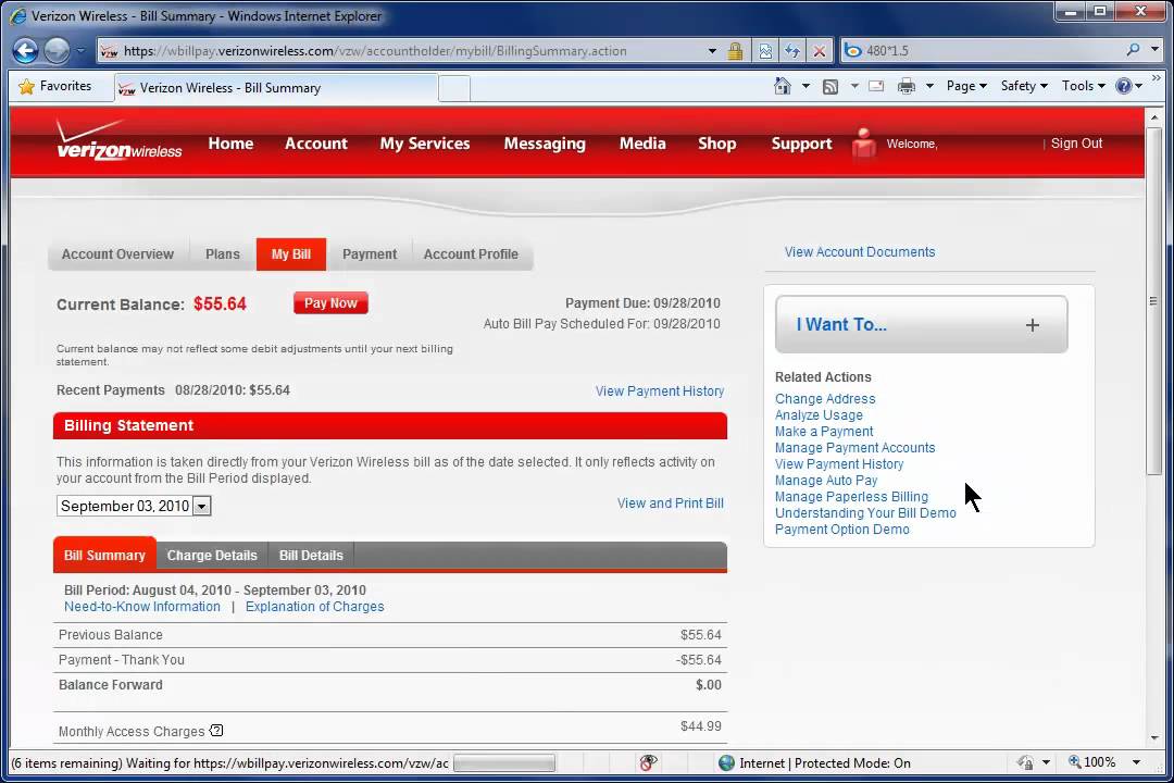 text transcripts verizon