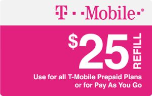 tmobile refill card numbers