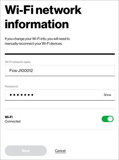 verizon change name
