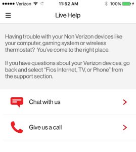 verizon sales department phone number