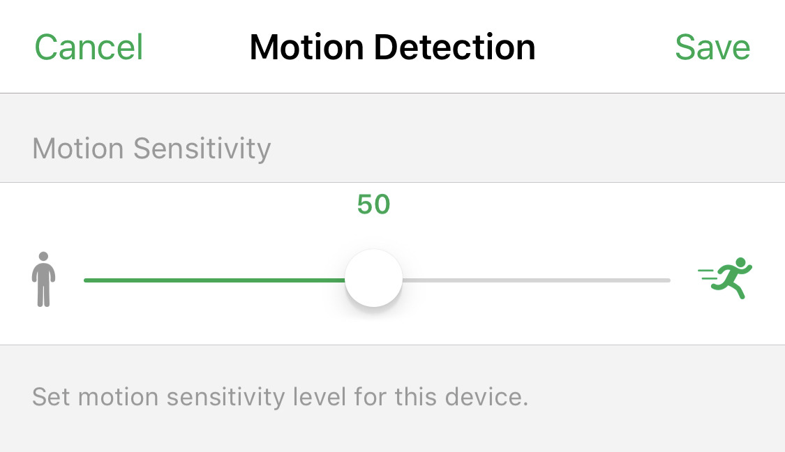 arlo sound detection