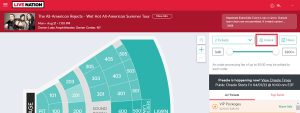 how to buy presale tickets on live nation