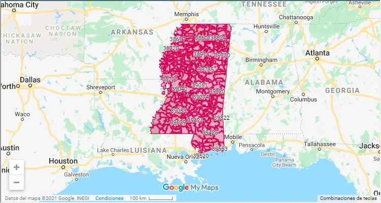 Mapping Mississippi A Deep Dive Into Zip Codes · Pixelsseo Company 3280