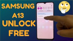 samsung galaxy a13 unlock