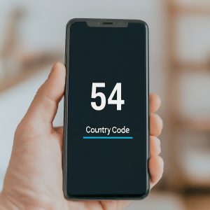 54 country code