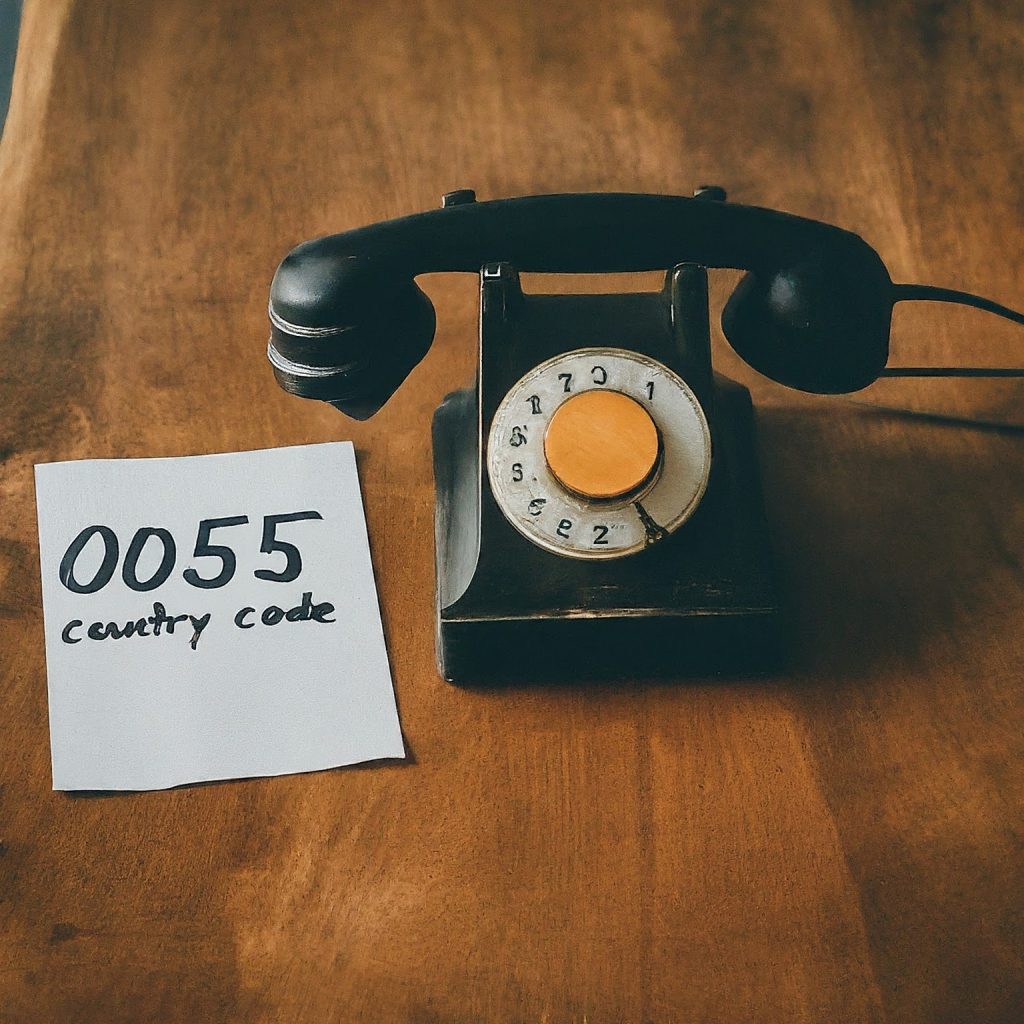 0055 country code