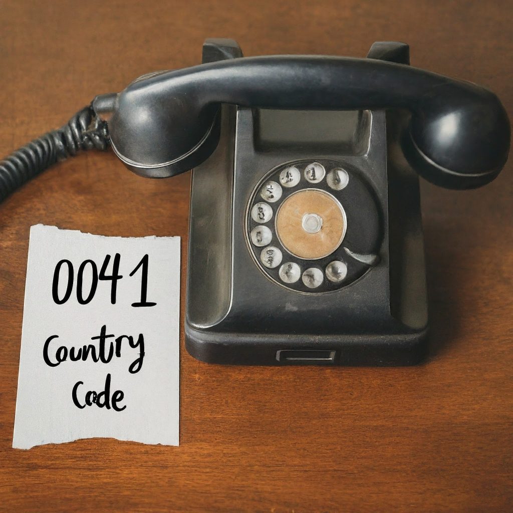 0041 country code