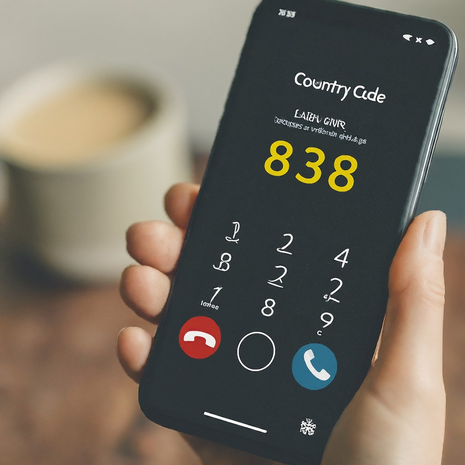 country code 62 838