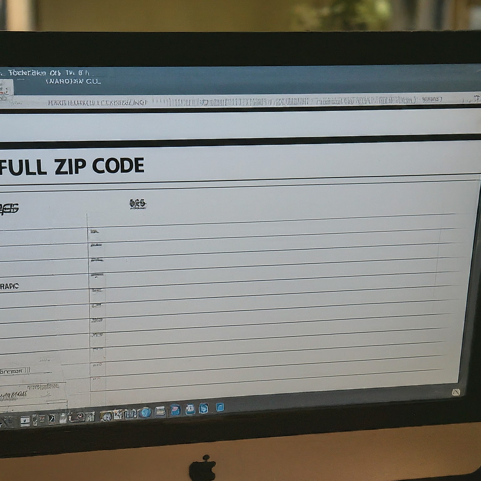 full zip code