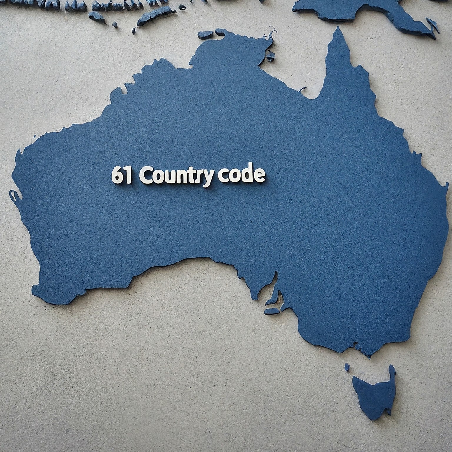 61 phone code