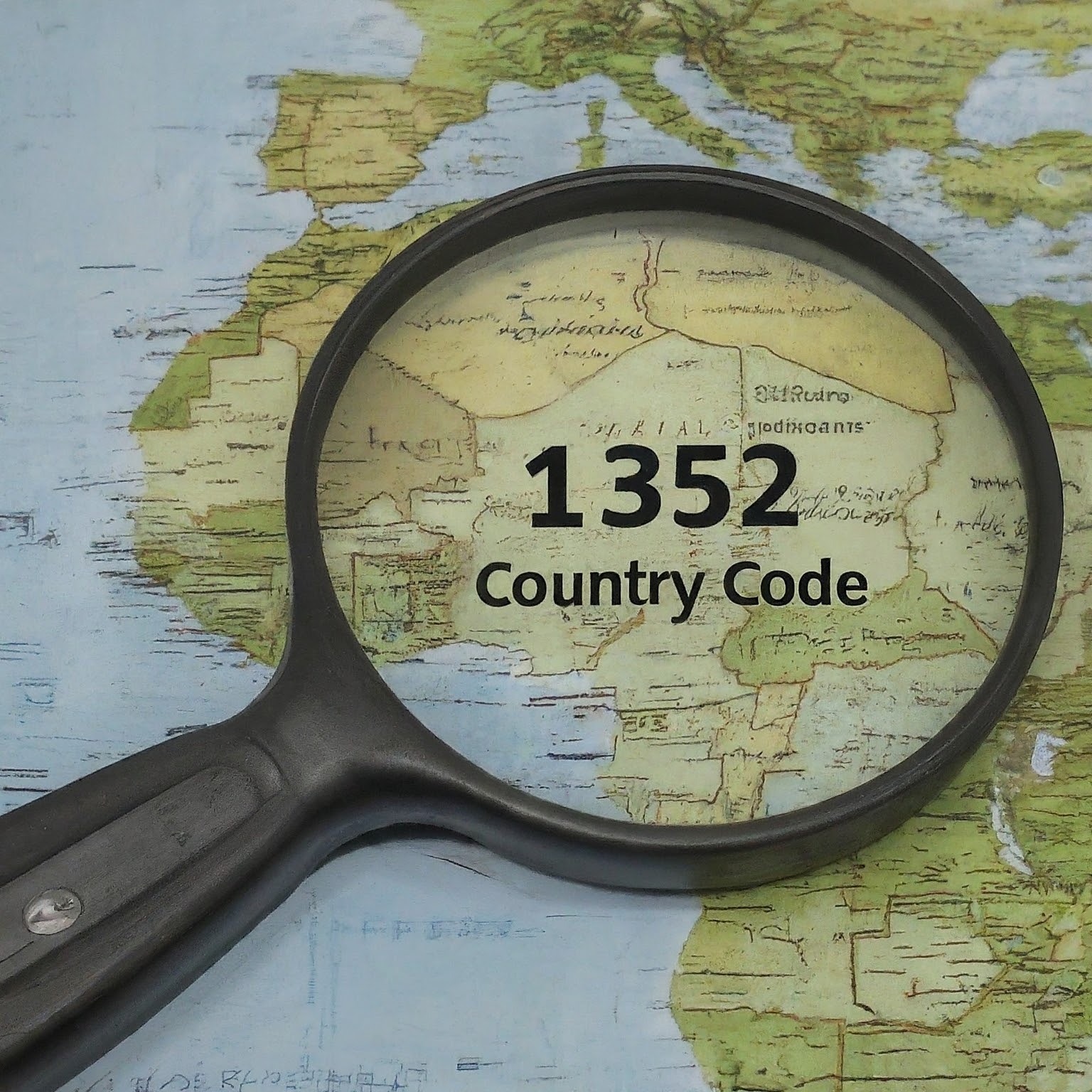 1 352 country code