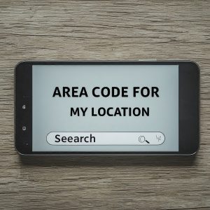 area code for my location