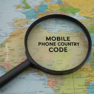 mobile phone country code