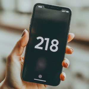 218 phone code