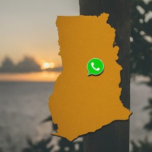 233 area code whatsapp