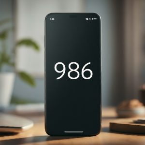 986 area code
