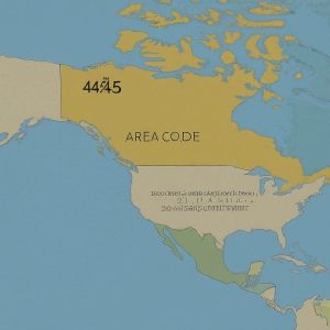 445 area code