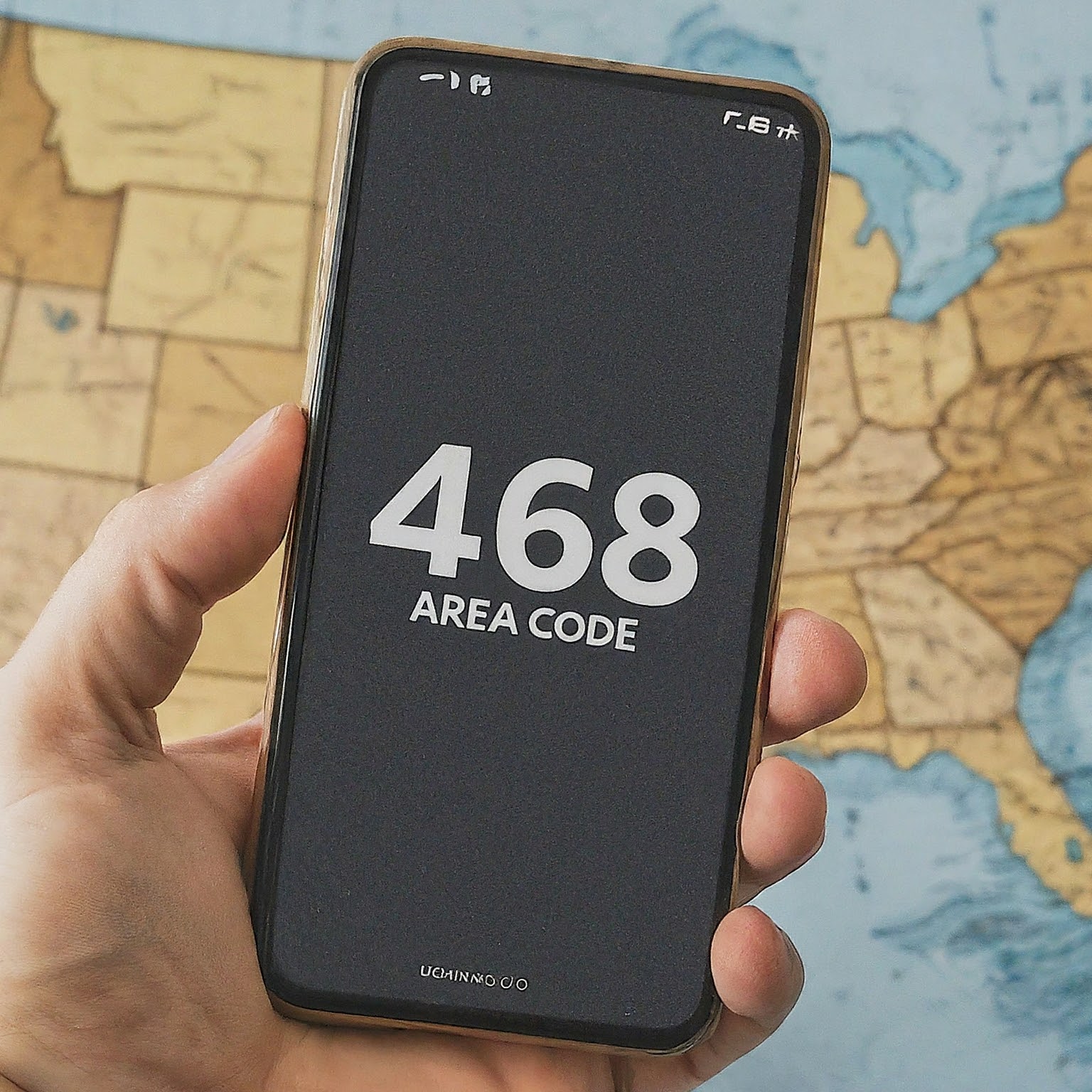 468 area code